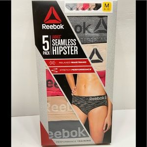 NEW Reebok Womens 5 Pack Panties Underwear